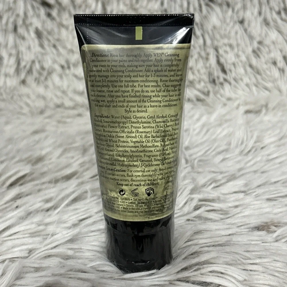 Wen By Chaz Dean Sweet Almond Mint Cleansing Conditioner 2oz 60mL New‎ Sealed